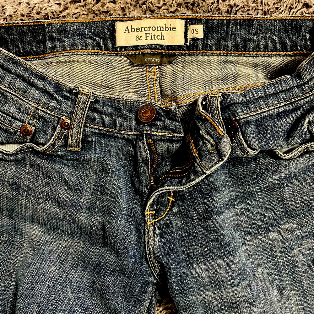 Abercrombie & Fitch Blue Women's Stretch Jeans